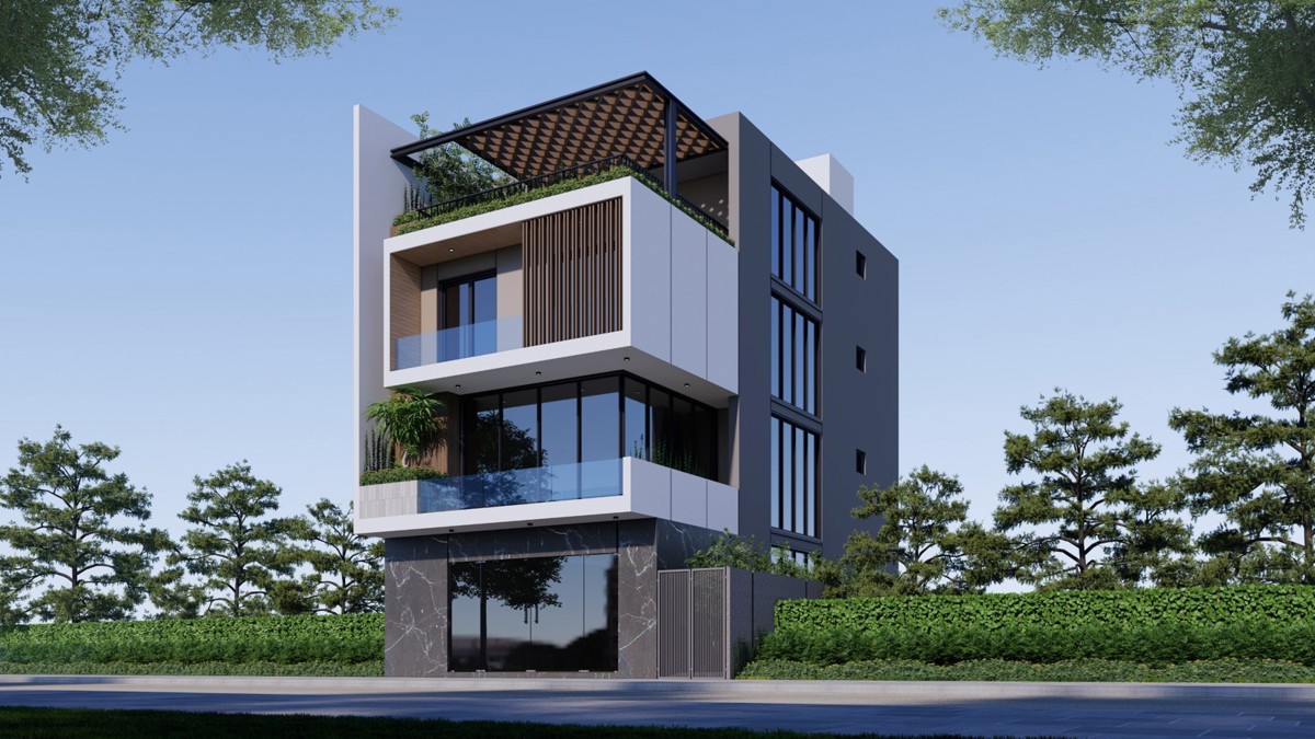 Nhà phố Hiện đại Nhà phố Hiện đại